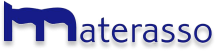 Logo Materasso - distribuidor oficial en AMG Colchonerías Asociadas Madrid